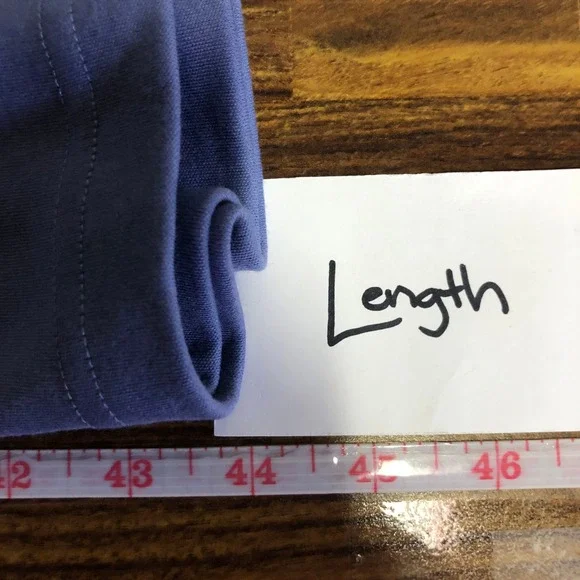 Blair Womens Cat and Yarn Embroidered Shirt Dress Size M Blue Grandmacore Whimsy - Picture 6 of 11